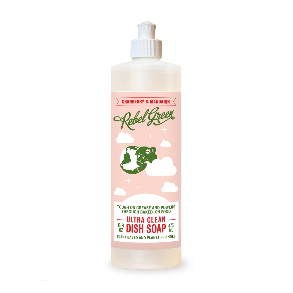 Dish Soap - Cranberry Mandarin 16oz