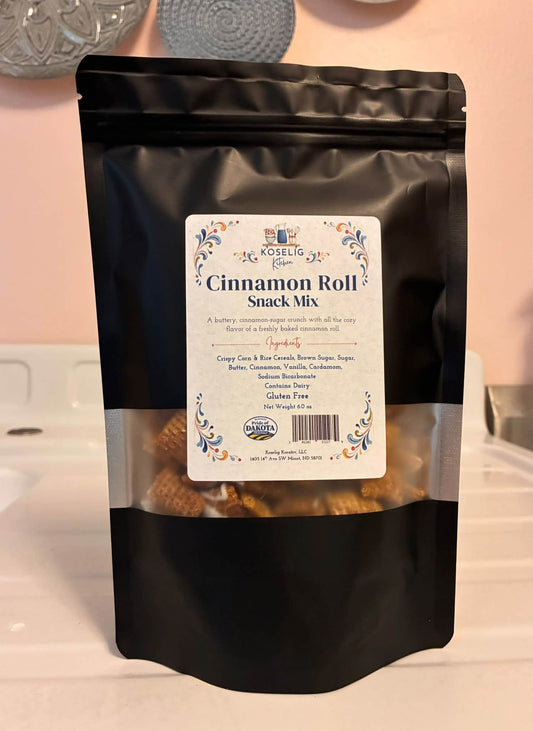 Cinnamon Roll Snack Mix