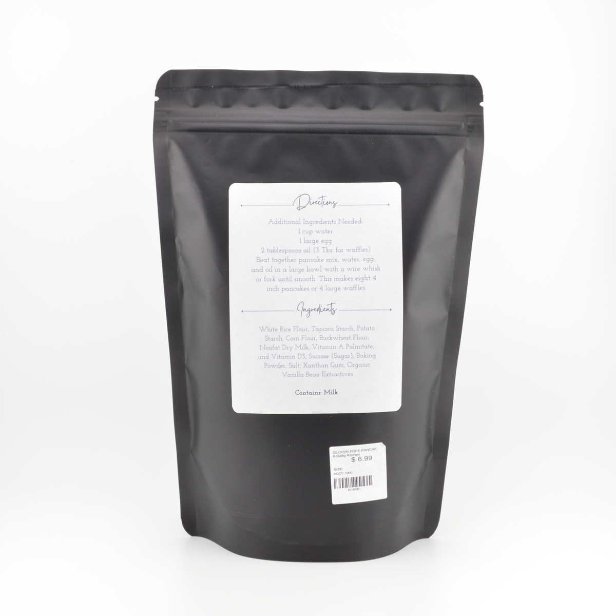 Gluten Free Prairie Pancake Mix