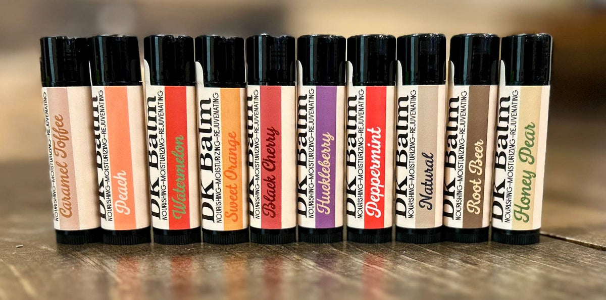 HUCKLEBERRY LIP BALM / NATURAL LIP BALM / MOISTURIZING