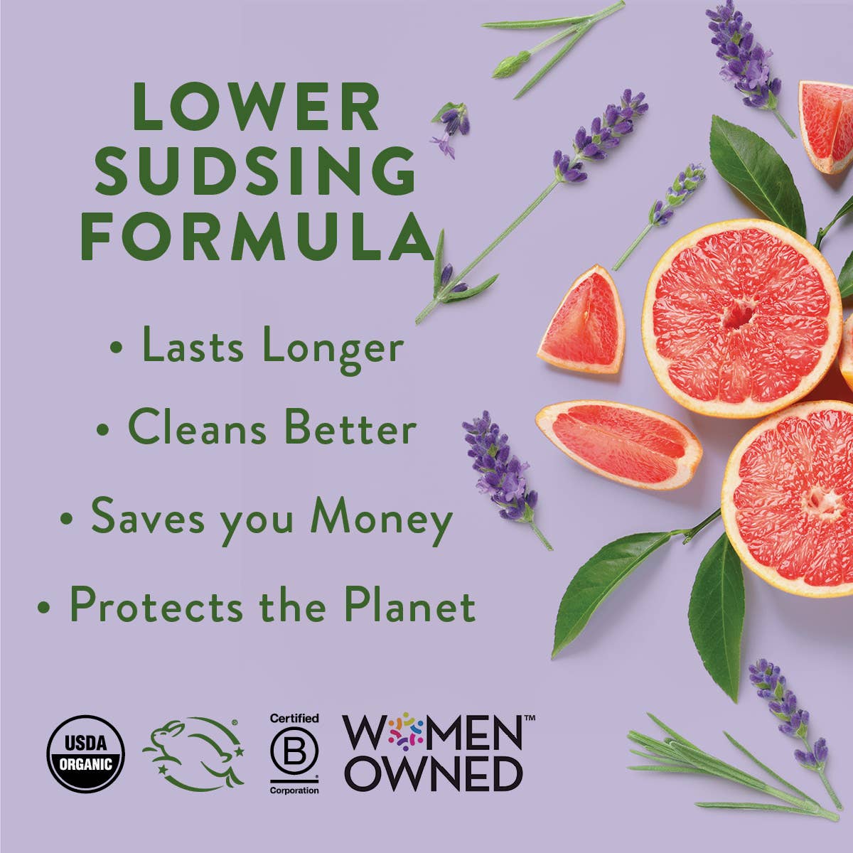 Dish Soap - Lavender and Grapefruit 16oz (unit)